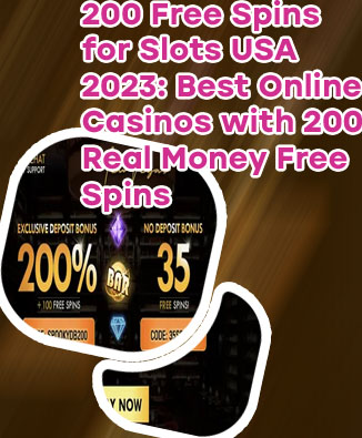200 free spins no deposit usa casinos