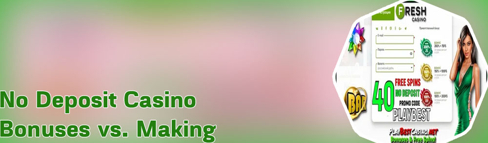 Free money casino no deposit